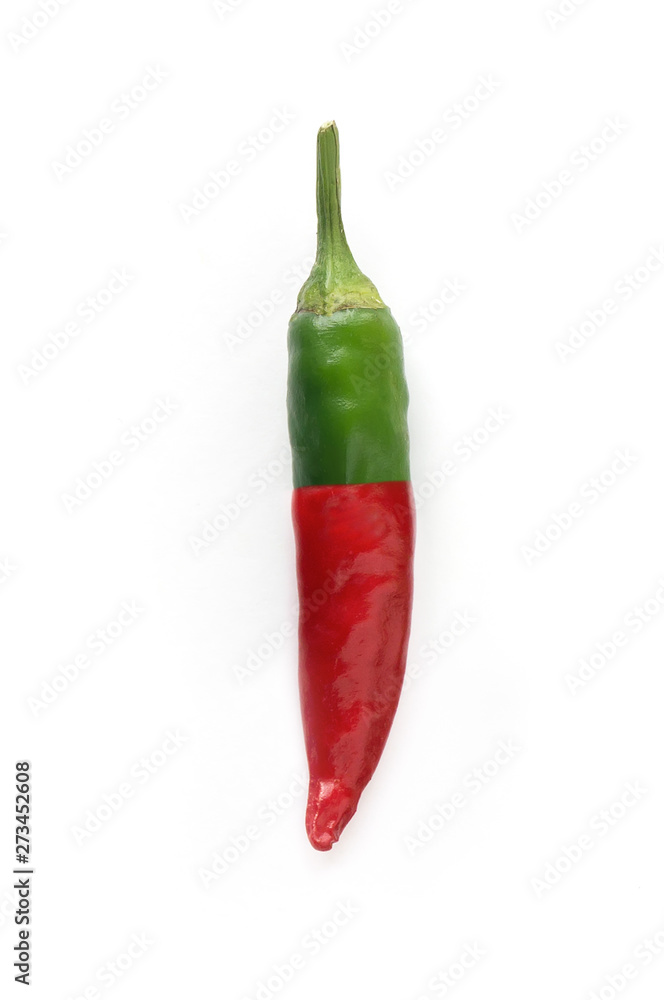 Red and green chili peppers mix. Red and green chili peppers mix.