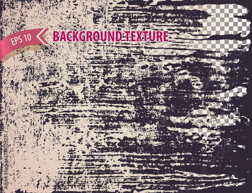 Rough rusty overlay texture with distressed effect. Urban backdrop for site, web design, banner, poster. Vector background.