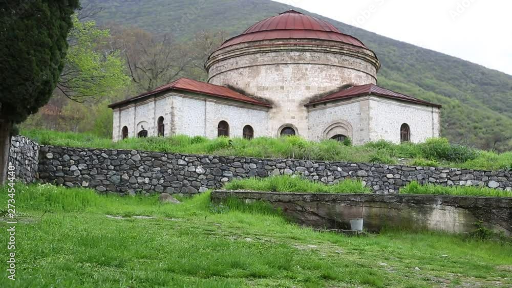 sheki the old architecture in the town sheki the old architecture in the town