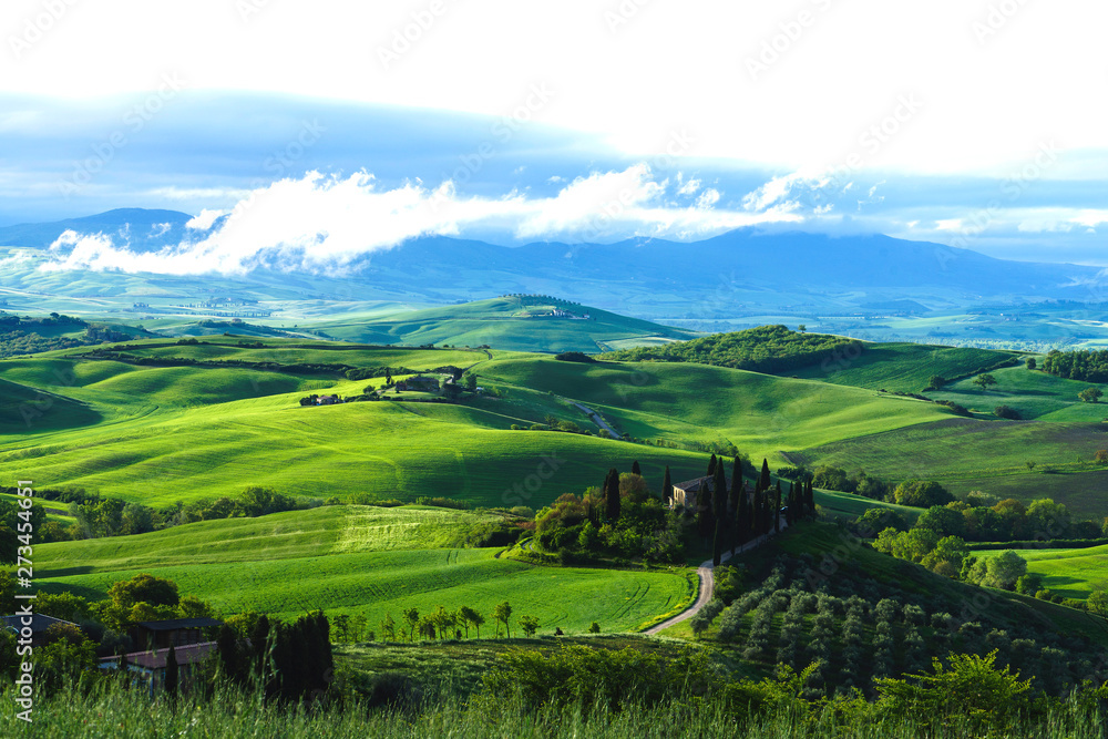 Tuscany is a beautiful, very photogenic landscape in central Italy