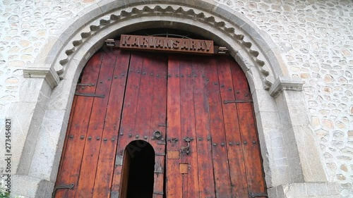  sheki the old architecture in the town photo