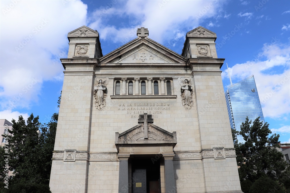 Ville de Lyon - Chapelle Sainte Croix inaugurée en 1901