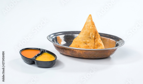 Samosa with Chutney photo