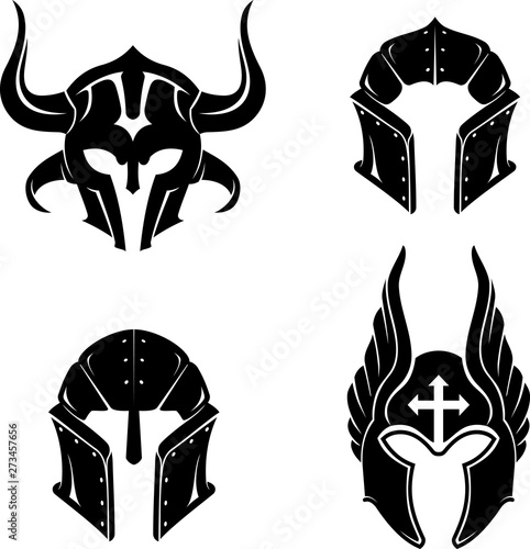 Medieval Fantasy Helm Set