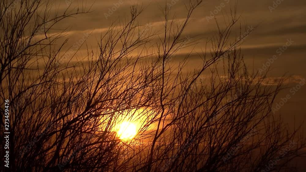 Kazakhstan. Plateau Ustyurt. Sunset in the steppe. Clouds Kazakhstan. Plateau Ustyurt. Sunset in the steppe. Clouds