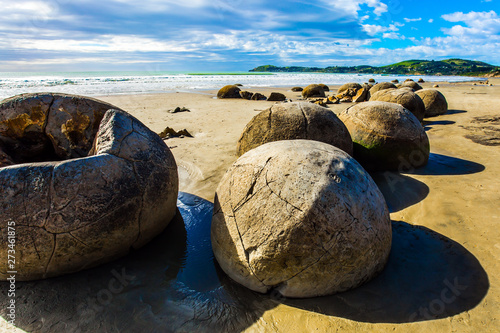 The mysterious huge round boulders