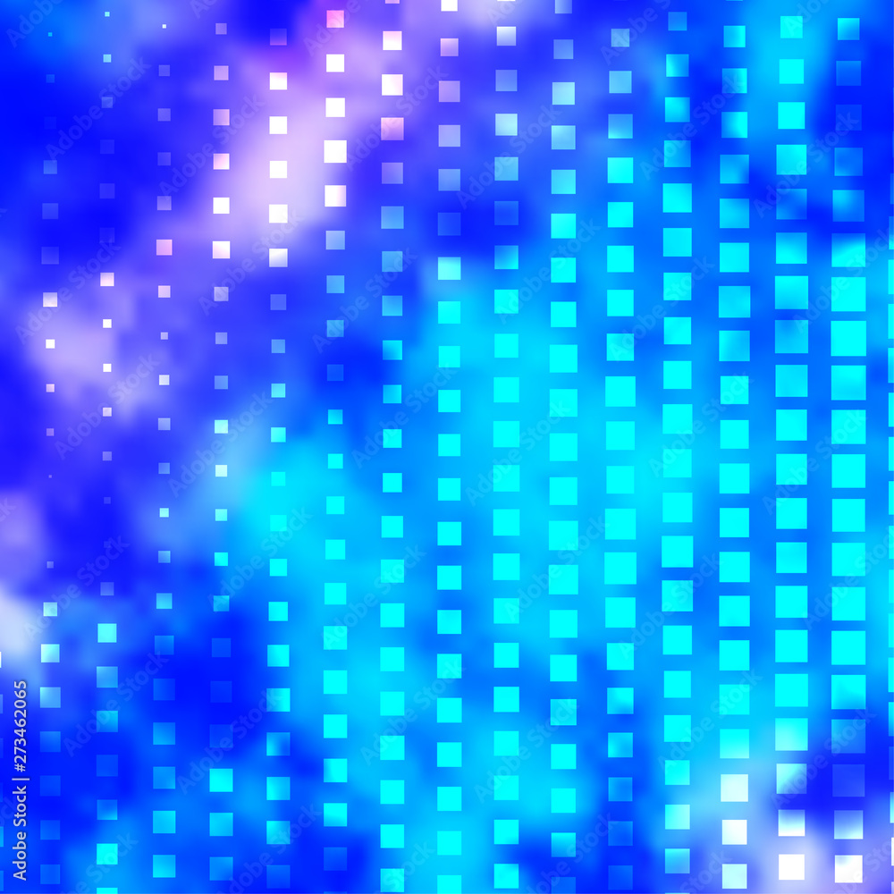 Light Pink, Blue vector texture in rectangular style. Light Pink, Blue vector texture in rectangular style.