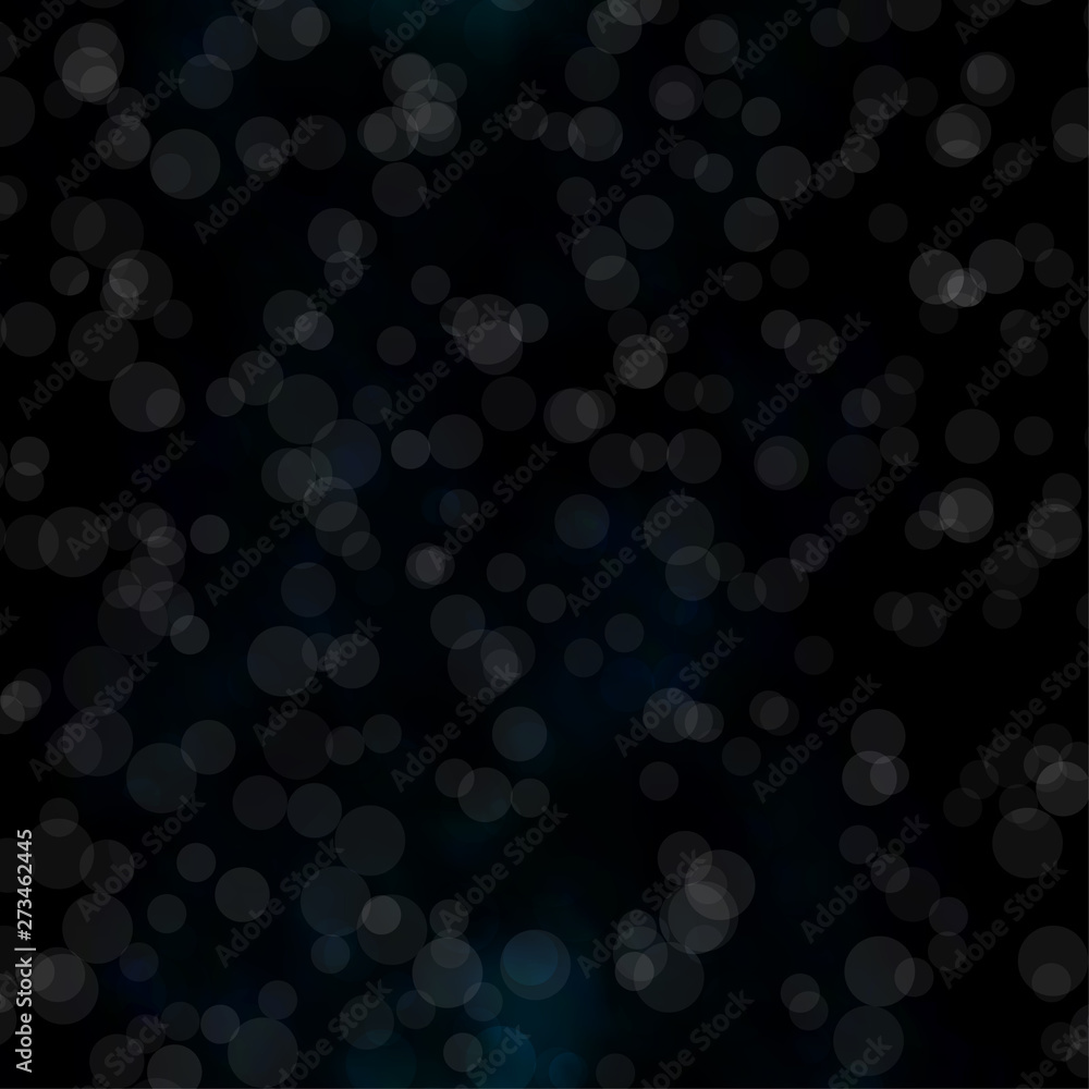 Dark BLUE vector background with circles. Dark BLUE vector background with circles.