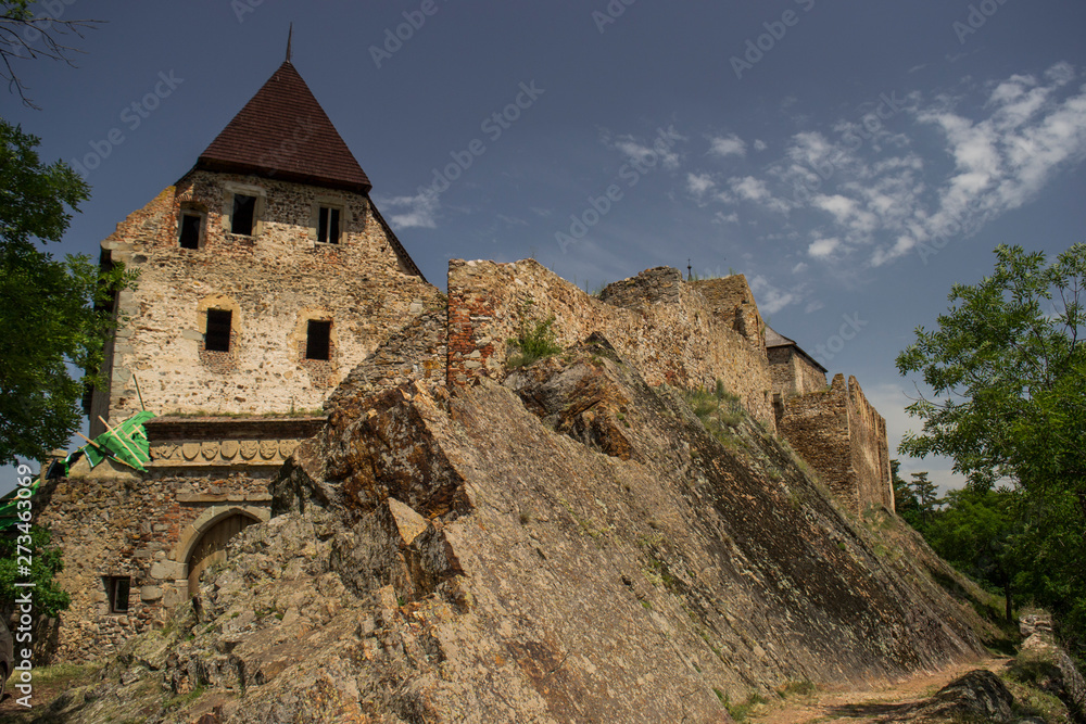 Medieval ruins of the castle