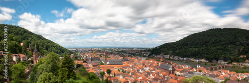 Panorama of Heidelberg