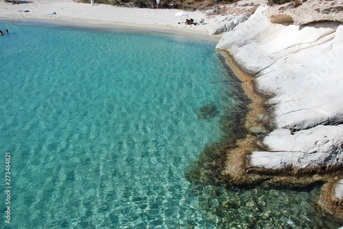 Kimolos Island, Cyclades islands / Greece 2018: The beautiful island of Kimolos