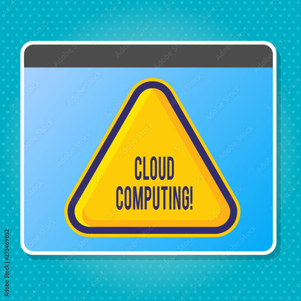 Handwriting text writing Cloud Computing. Conceptual photo Online Information Storage Virtual Media Data Server Handwriting text writing Cloud Computing. Conceptual photo Online Information Storage Virtual Media Data Server
