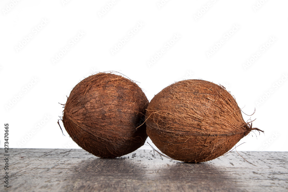 tropical ripe coconuts in detail tropical ripe coconuts in detail