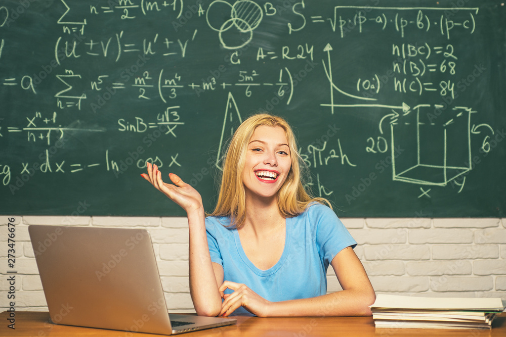 Student preparing for college exams. Student. Educational process. Student working on laptop in college. Student preparing for college exams. Student. Educational process. Student working on laptop in college.