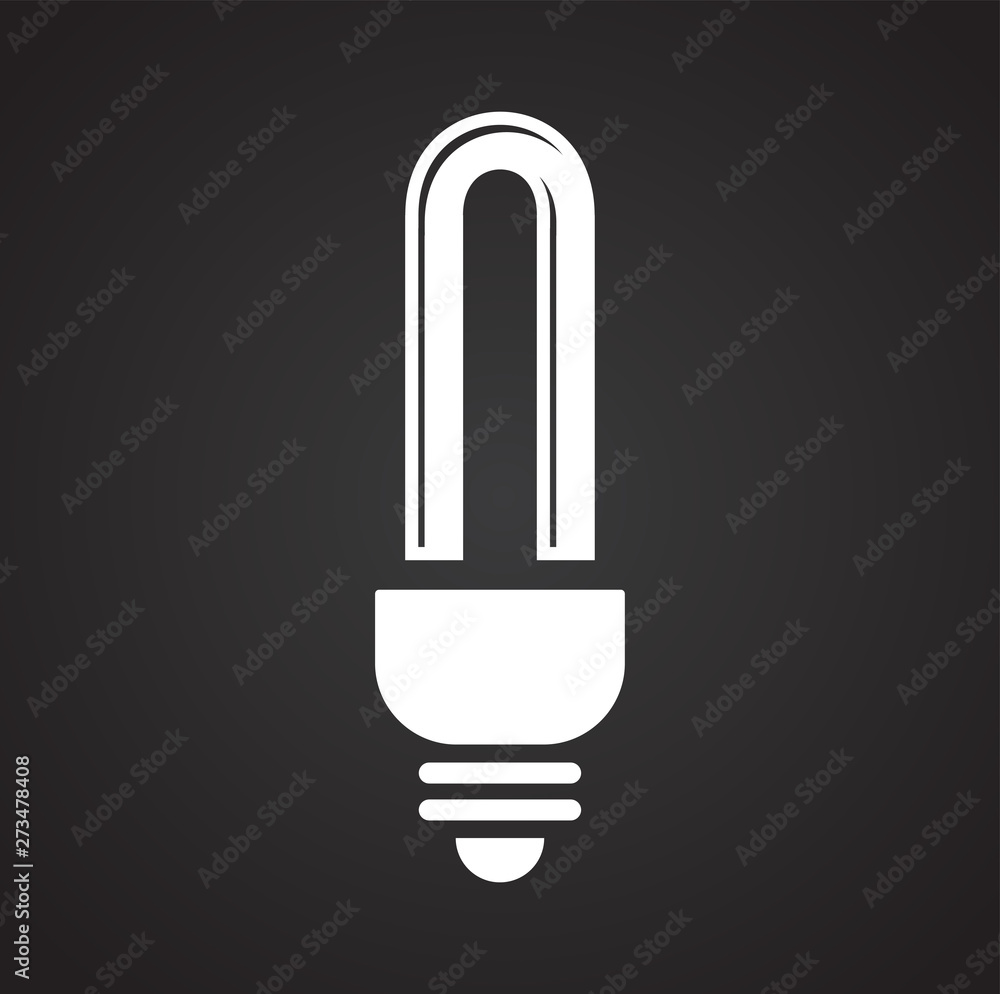 Bulb icon on background for graphic and web design. Simple illustration. Internet concept symbol for website button or mobile app. Bulb icon on background for graphic and web design. Simple illustration. Internet concept symbol for website button or mobile app.