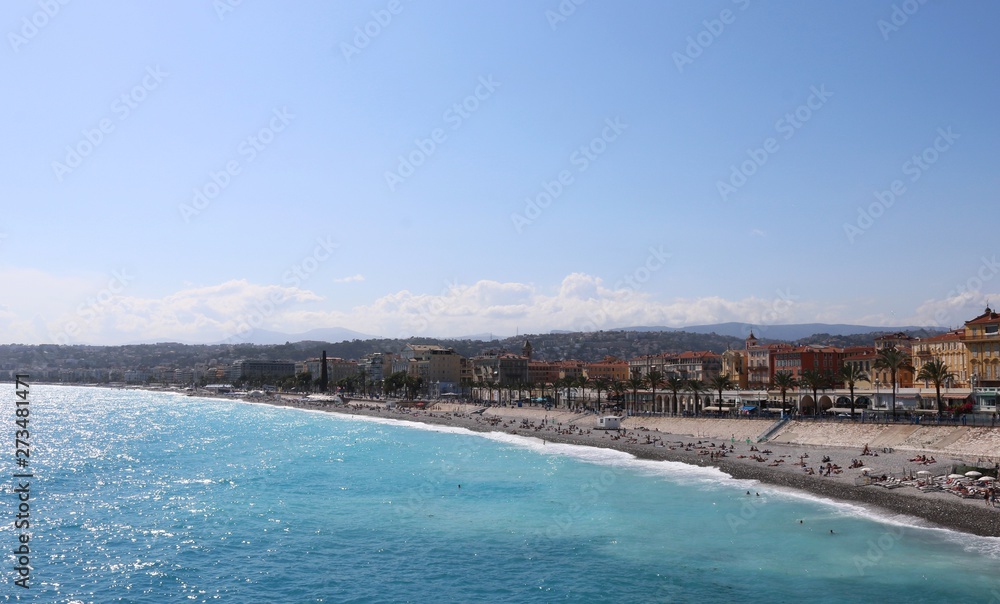 French Riviera view