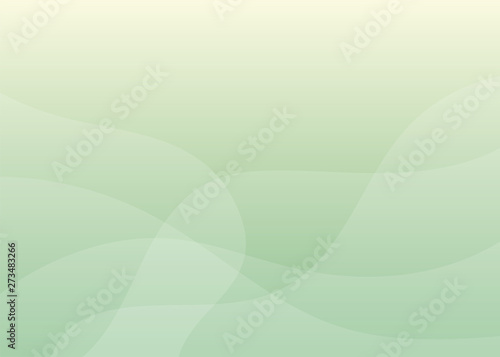 Wave line concept abstract with light green background