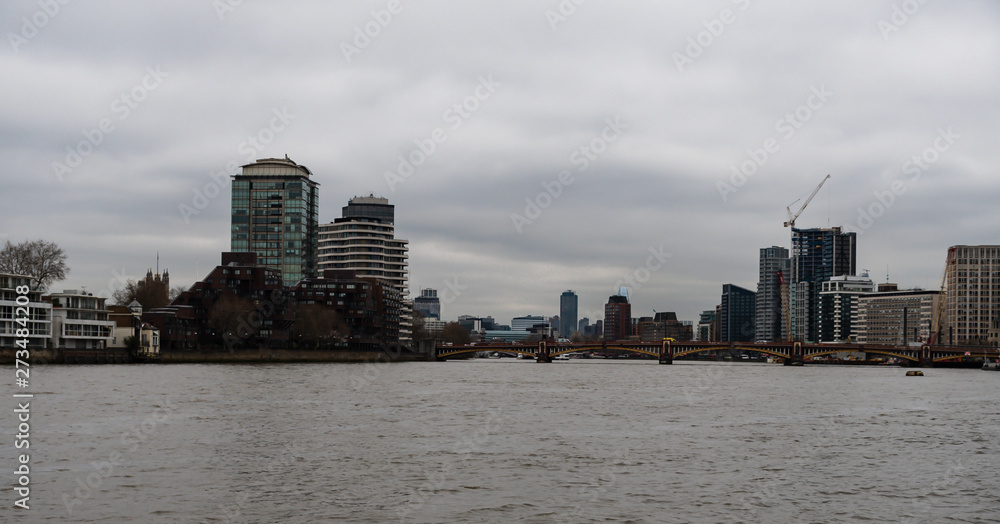 London - The Thames - March 20, 2019