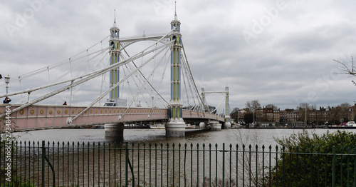 London - Albert Bridge, Battersea - March 20, 2019