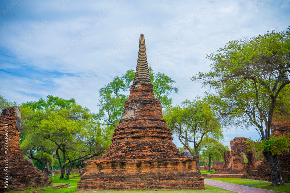 Si Sanphet Temple at Ayuthaya, Thailand