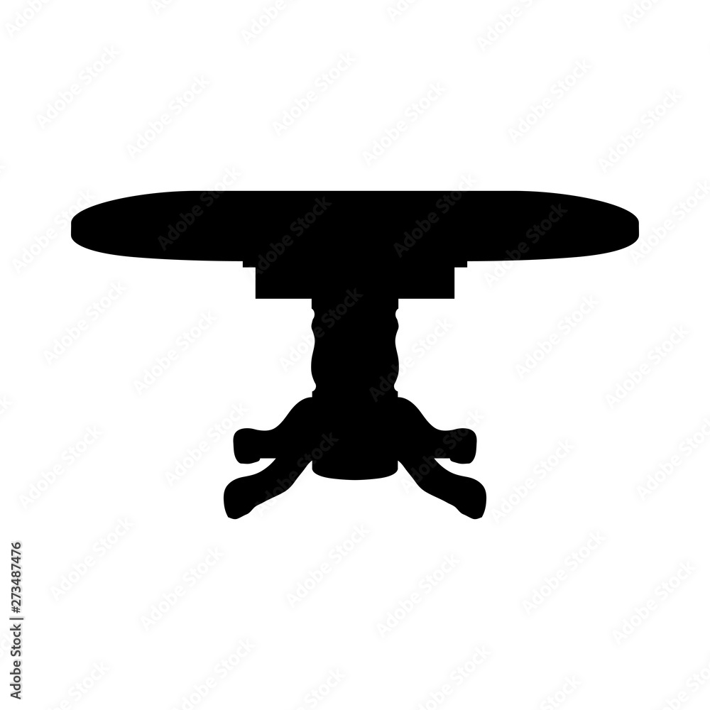 Table Silhouette Table Silhouette