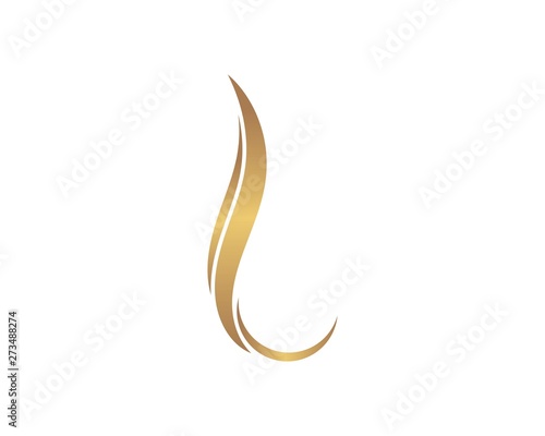 hair wave icon vector illustratin design symbol of hairstyle and salon