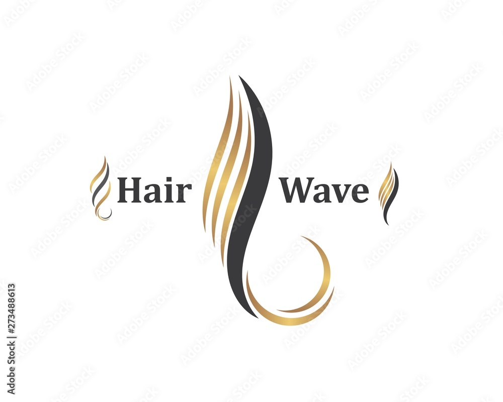 hair wave icon vector illustratin design symbol of hairstyle and salon hair wave icon vector illustratin design symbol of hairstyle and salon
