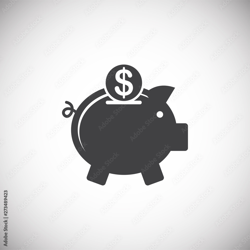 Piggy bank icons set icon on background for graphic and web design. Simple illustration. Internet concept symbol for website button or mobile app. Piggy bank icons set icon on background for graphic and web design. Simple illustration. Internet concept symbol for website button or mobile app.