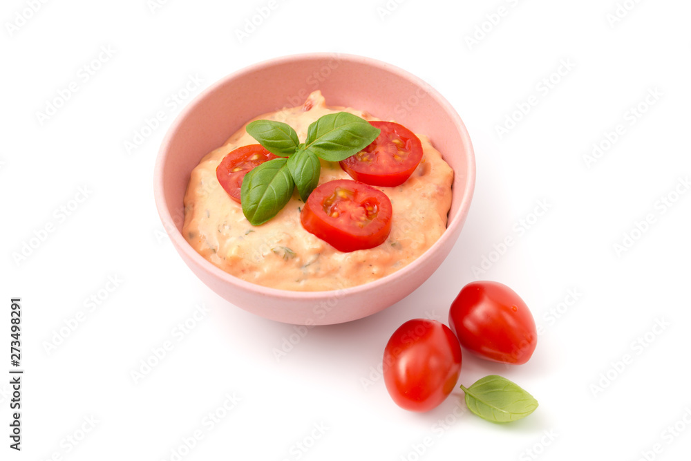 Tomate-Mozzarella- Brotaufstrich Stock Photo | Adobe Stock Tomate-Mozzarella- Brotaufstrich Stock Photo | Adobe Stock