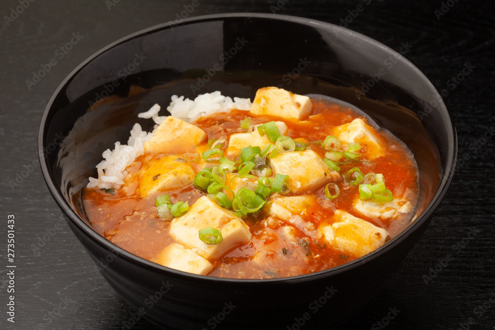 麻婆豆腐丼