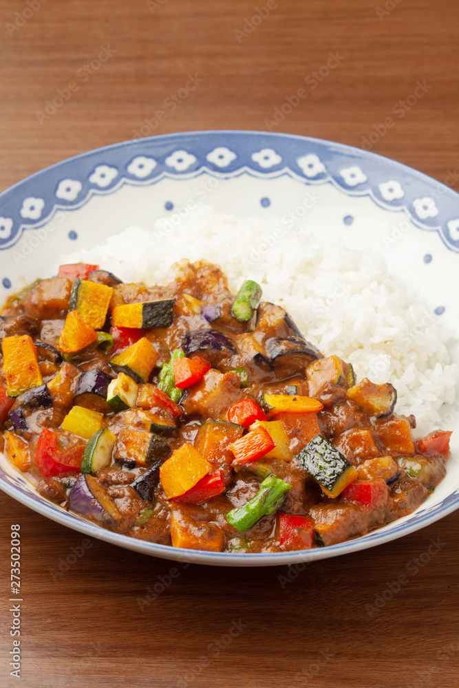 夏野菜カレー 夏野菜カレー