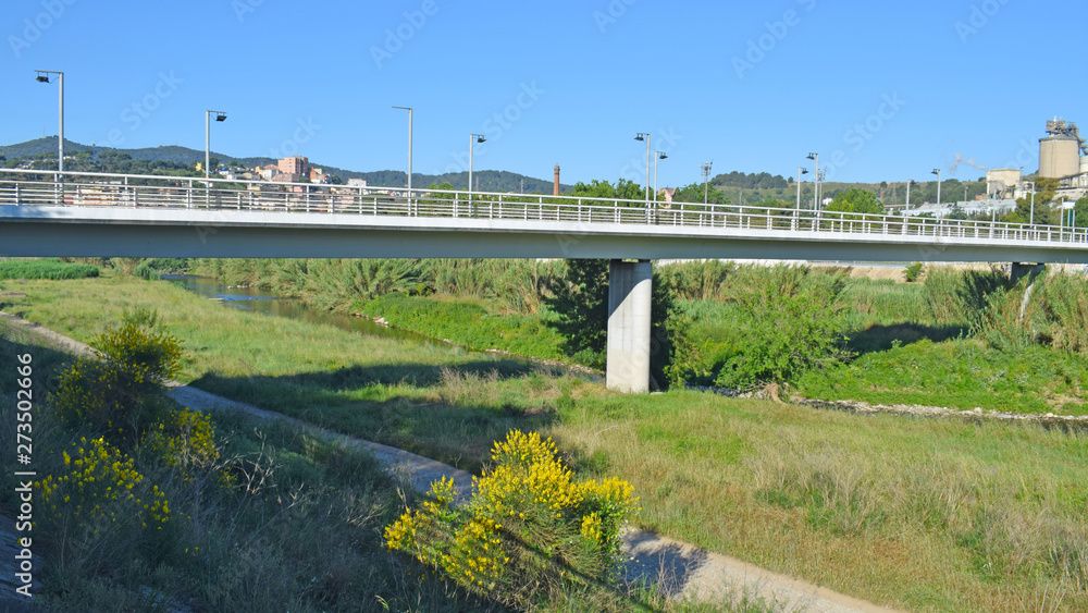 Puente de El Besos en Barcelona