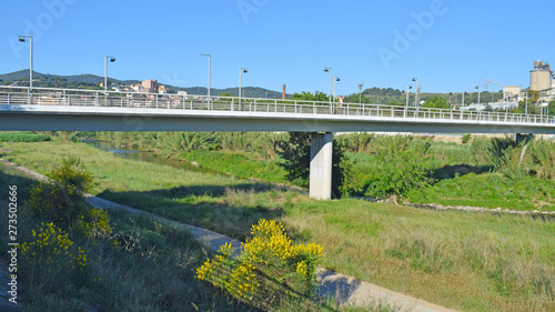 Puente de El Besos en Barcelona