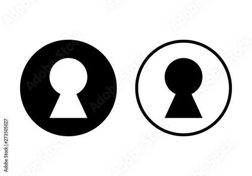 key hole icon