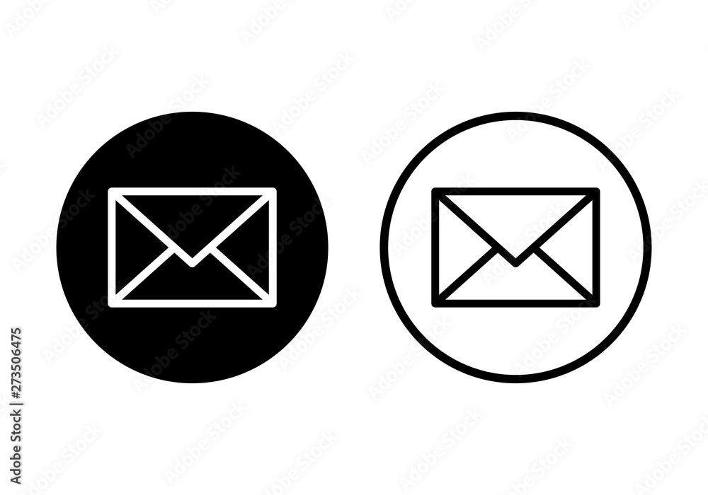 Mail vector icon. E-mail icon. Envelope illustration. Message Mail vector icon. E-mail icon. Envelope illustration. Message
