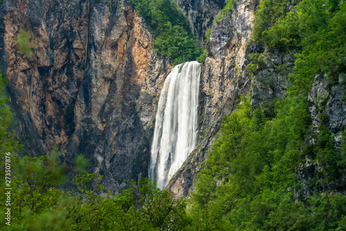 Fototapeta Naklejka Na Ścianę i Meble -  Slap Boka waterfall in Slovenia