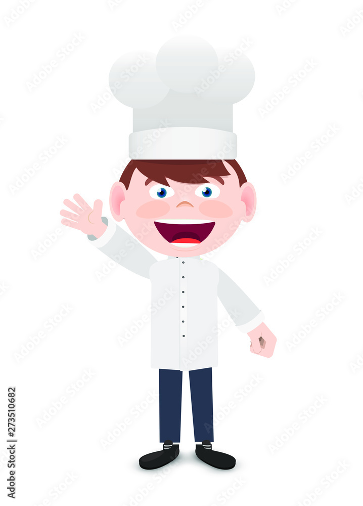 Vector flat style cartoon character. Vector flat style cartoon character.