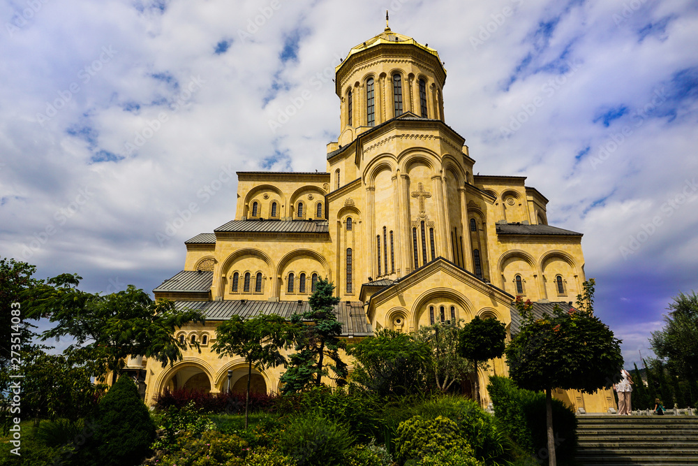 Holy Trinity Cathedral of Tbilisi, Georgia. 8.15.2018