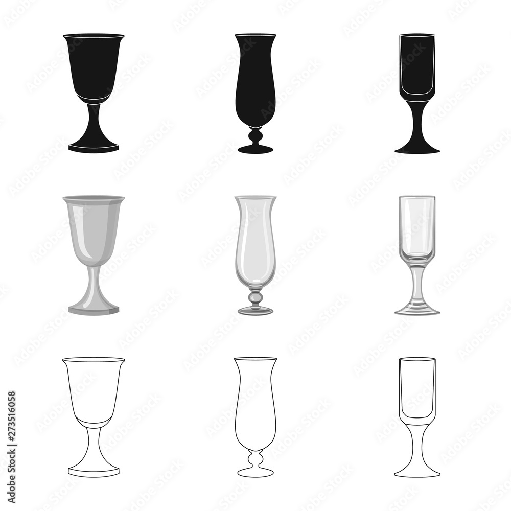 Isolated object of form and celebration logo. Collection of form and volume stock vector illustration. Isolated object of form and celebration logo. Collection of form and volume stock vector illustration.