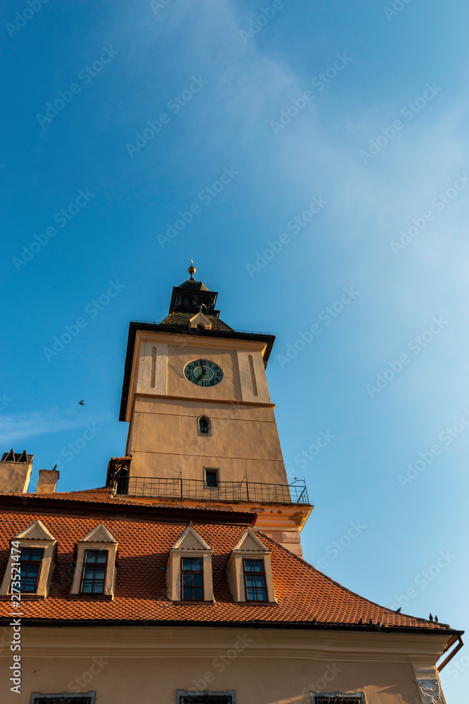 old clock tower of the church
