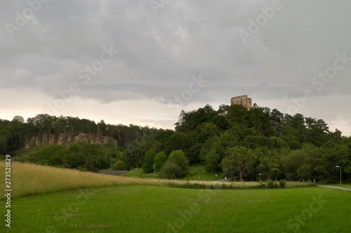 Ruins of Valečov Castle in the Bohemian Paradise - Czech republic