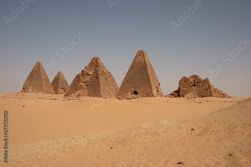 The mysterious pyramids at Jebel Barkal  Sudan