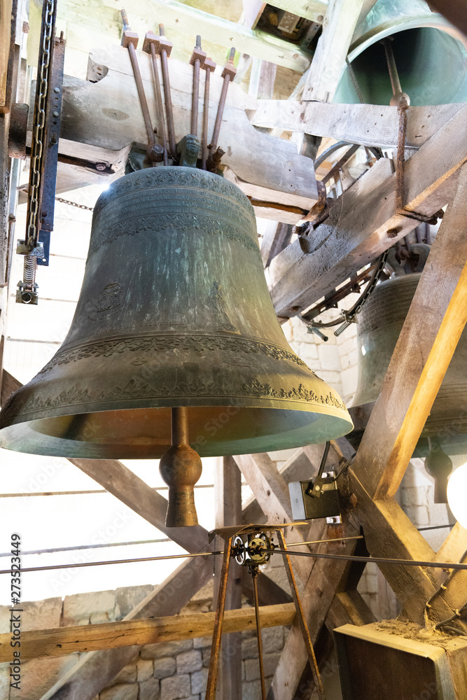 Church religious bell ringing St Martin de Re