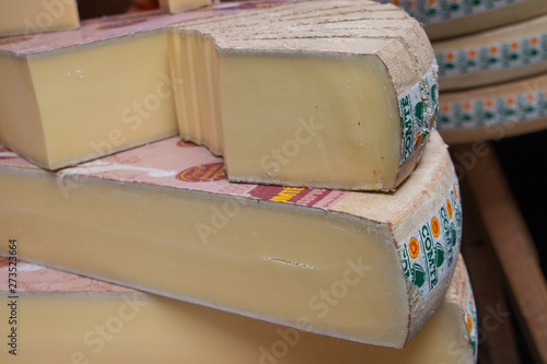 Blocks of cheese