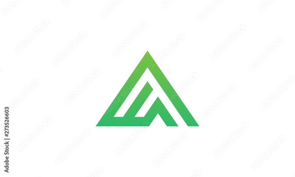 letter a triangle logo letter a triangle logo