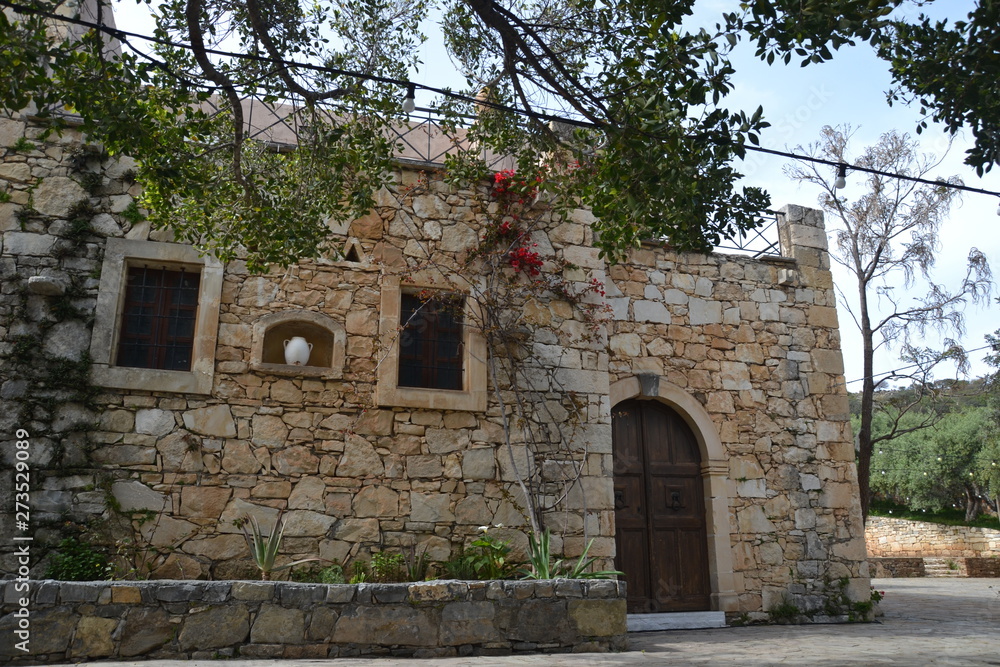 Traditional Cretan Village Crete Greece