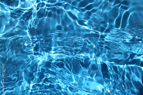 Blue Clean And Transparent Pool water