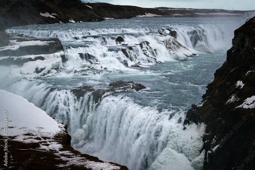 gullfoss waterfall , Iceland