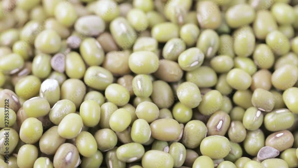 Asian beans on a plate