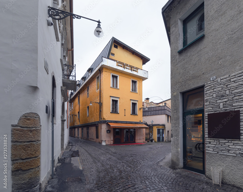 Colorfull house in the centre of Belluno